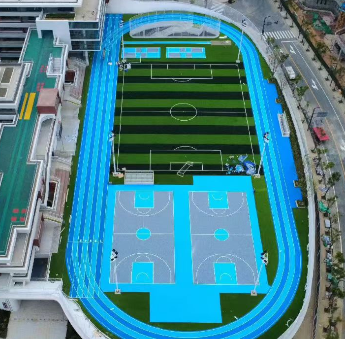 图木舒克市渗水跑道足球场人造草坪 - 方案